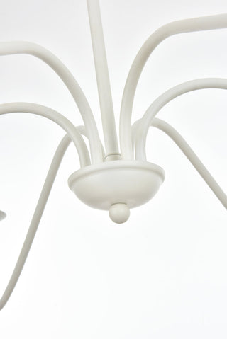 Rohan 30 inch chandelier in White