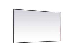 Pier 42x72 inch LED mirror with adjustable color temperature 3000K/4200K/6400K in black