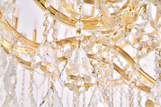 Maria Theresa 84 light Gold Chandelier Clear Royal Cut Crystal