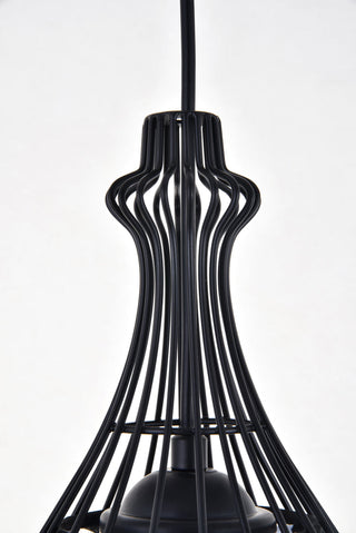 Miya 1 Light Black Pendant