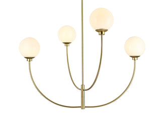 Nyomi 42 inch chandelier in Brass