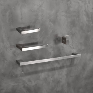 Sofia 4-Piece Bathroom Hardware Set in Brushed Nickel