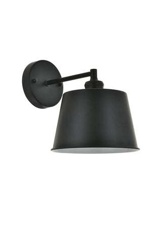 Nota 1 light black Wall Sconce