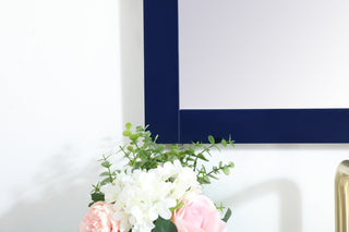 Cole vanity mirror 22 x 32 inch in blue