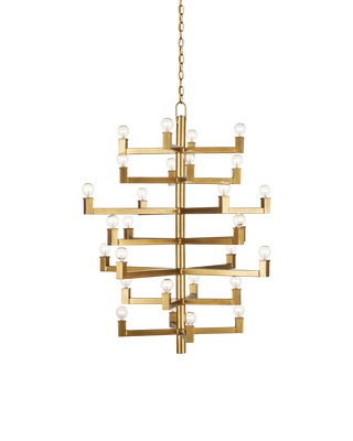 Andre Medium Brass Chandelier