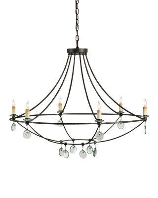 Novella Large Black Chandelier