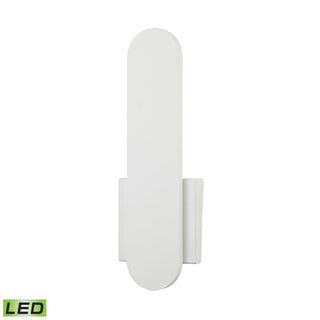 Feather Petite 14'' High 1-Light Sconce - White