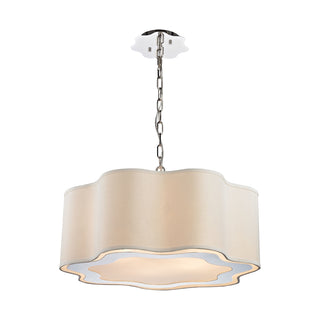 Villoy 24'' Pendant Light- Polished Nickel