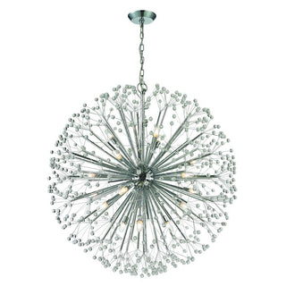 Starburst 36" Wide 19-Light Chandelier