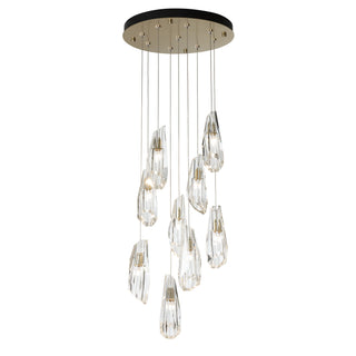 Luma 9-Light Large Crystal Round Pendant