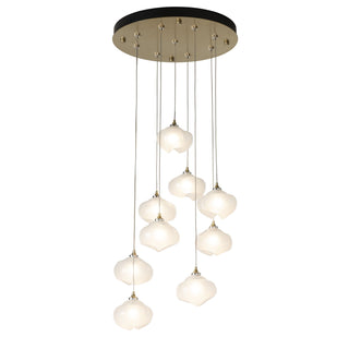 Ume 9-Light Round Pendant