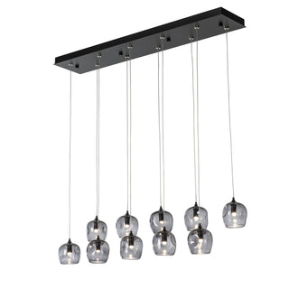 Ume 10-Light Rectangular Pendant