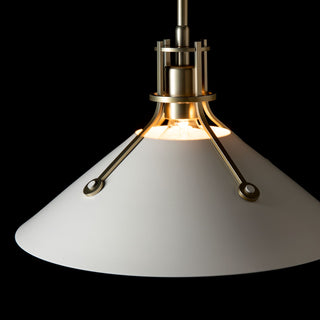 Henry Medium Steel Shade Pendant