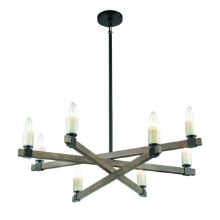 Stone Manor 34" Wide Chandelier