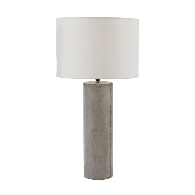 Tall Concrete Table Lamp