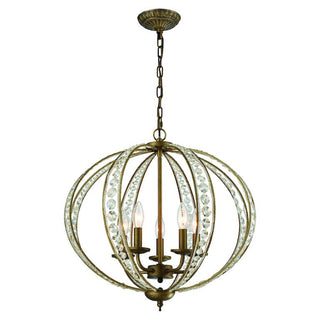 Elizabethan 21" Wide 5-Light Chandelier