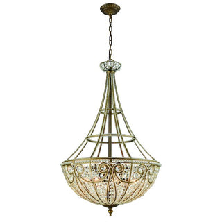 Elizabethan 22" Wide 8-Light Chandelier