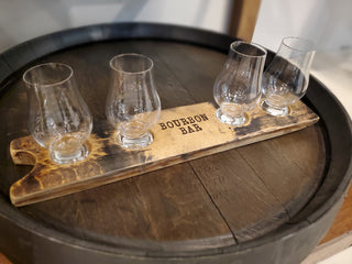 Wine Barrel Lazy Susan
