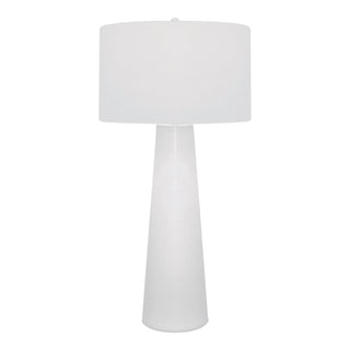 Obelisk 36'' High 1-Light Table Lamp - White