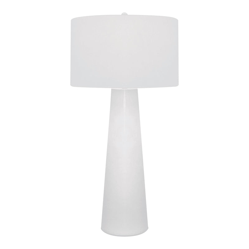 Obelisk 36'' High 1-Light Table Lamp - White