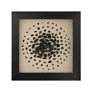 Black and White Carbon Dimensional Wall Art