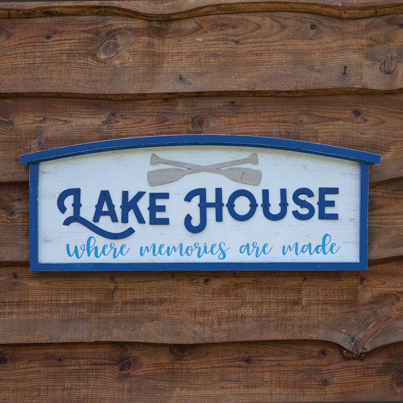 Lake House Wall Sign