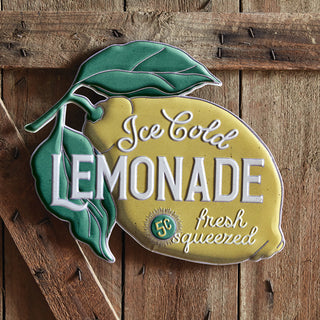 Ice Cold Lemonade Wall Sign