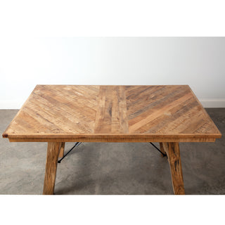 Wood and Iron Loft Table