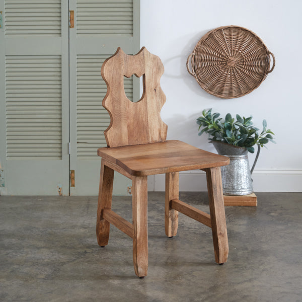 Antique-Inspired Folk Chair