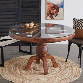 Wagon Wheel Table