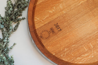 Wine Barrel Lazy Susan