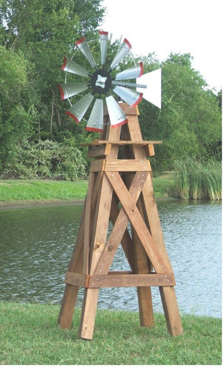 30 Inch Windmill Head and Tail Kit for 8 Foot Windmill Tower