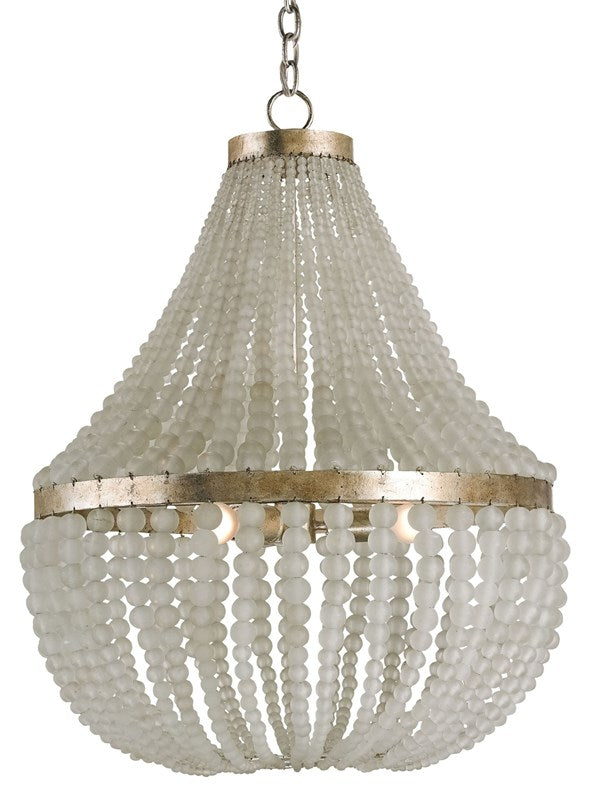 Chanteuse Large Beaded Glass Chandelier