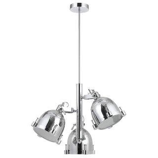 The Christopher 3 Light Pendant in Chrome Finish