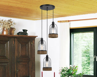 The Helena 3 Light Pendant