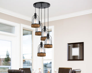 The Helena 5 Light Pendant