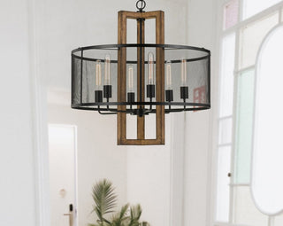 The Hamilton 6 Light Pendant