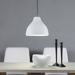 Pendant Light with Light Grey Cement Shade