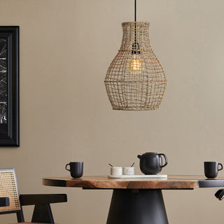 Modern Woven Pendant Light