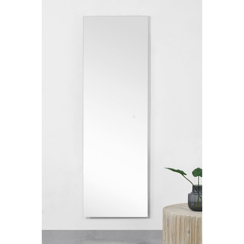 Tall Wall Mirror with LED Backlighting