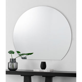 Unique Frameless Wall Mirror