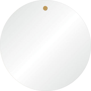 Large Round Modern Mirror