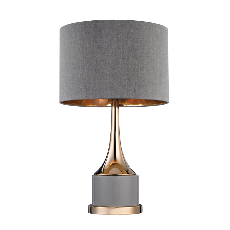 Cone Neck 18.5'' Table Lamp - Gray