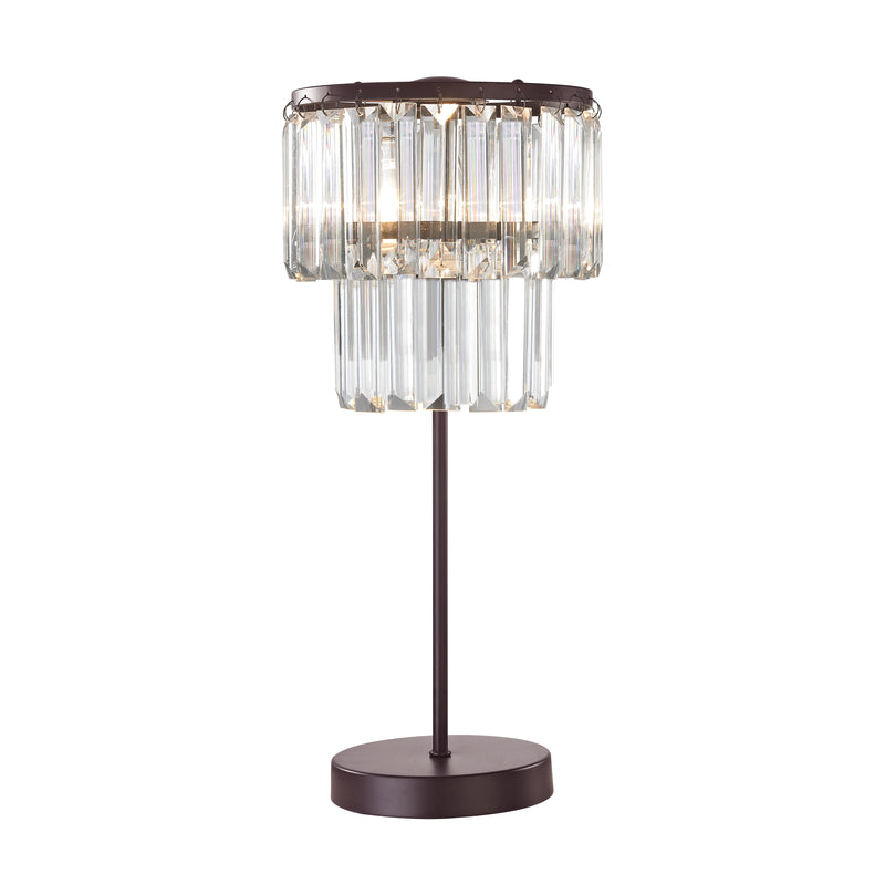 Antoinette 18'' High 1-Light Table Lamp - Oil Rubbed Bronze