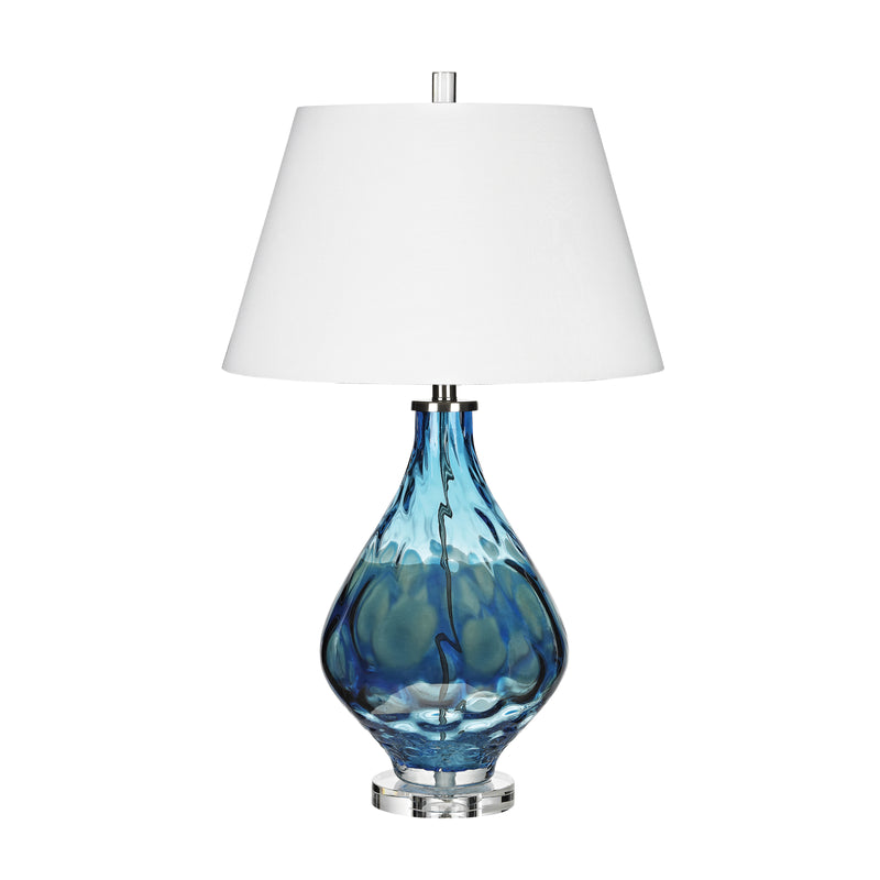 Gush 29'' Table Lamp - Blue