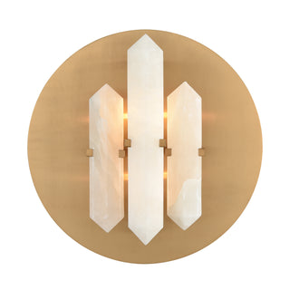 Annees Folles 14'' High 2-Light Sconce - White