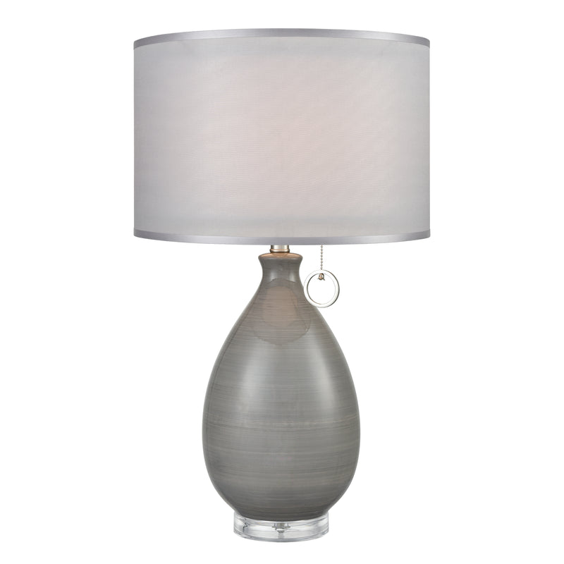 Clothilde 26''Table Lamp - Gray