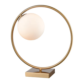 Moondance 15'' Table Lamp - Aged Brass