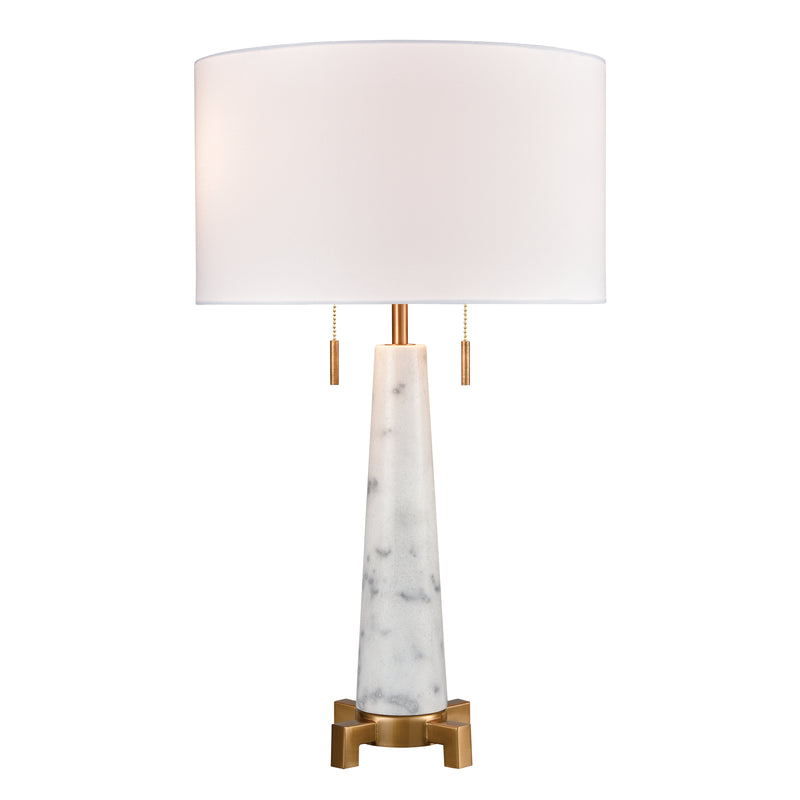 Rocket 27'' Table Lamp - Aged Brass