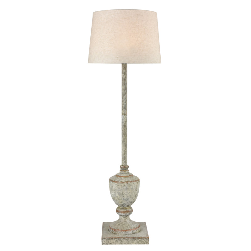 Regus 51'' Outdoor Floor Lamp - Antique Gray